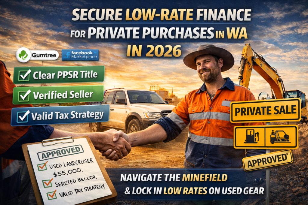 How to finance used assets from private sellers